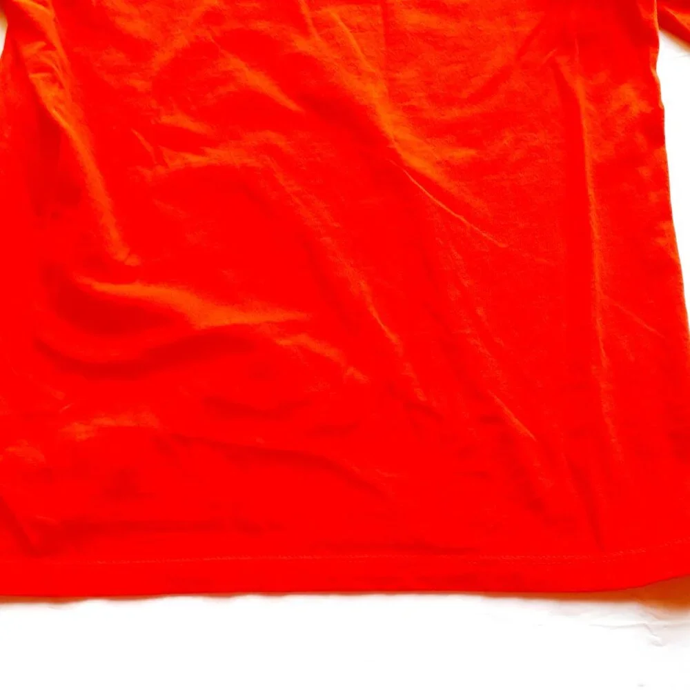 Gap Boys T-Shirt Dinosaur Long Sleeve Orange XL 12